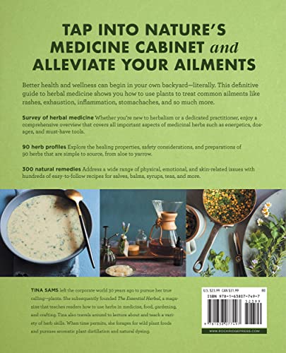 The Big Book of Herbal Medicine: 300 Natural Remedies for Health and Wellness [Spiral-bound] Tina Sams - image 3