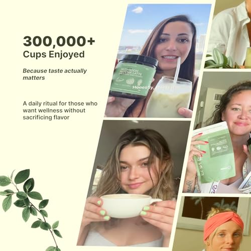 Té Matcha con setas sabor vainilla fresa 30 porciones miniatura 6