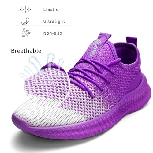 Mens Running Shoes Sneakers Non Slip Slip On Tennis Lightweight Athletic Cushioned Comfort for Walking Gym Fitness & Daily Training Leisure Sports2