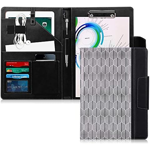 Toplive A4 Leather Conference Folder with Pad Cover