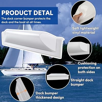 Dock Corner Bumper,Dock Bumpers Straight,Vinyl Boat Jamaica | Ubuy