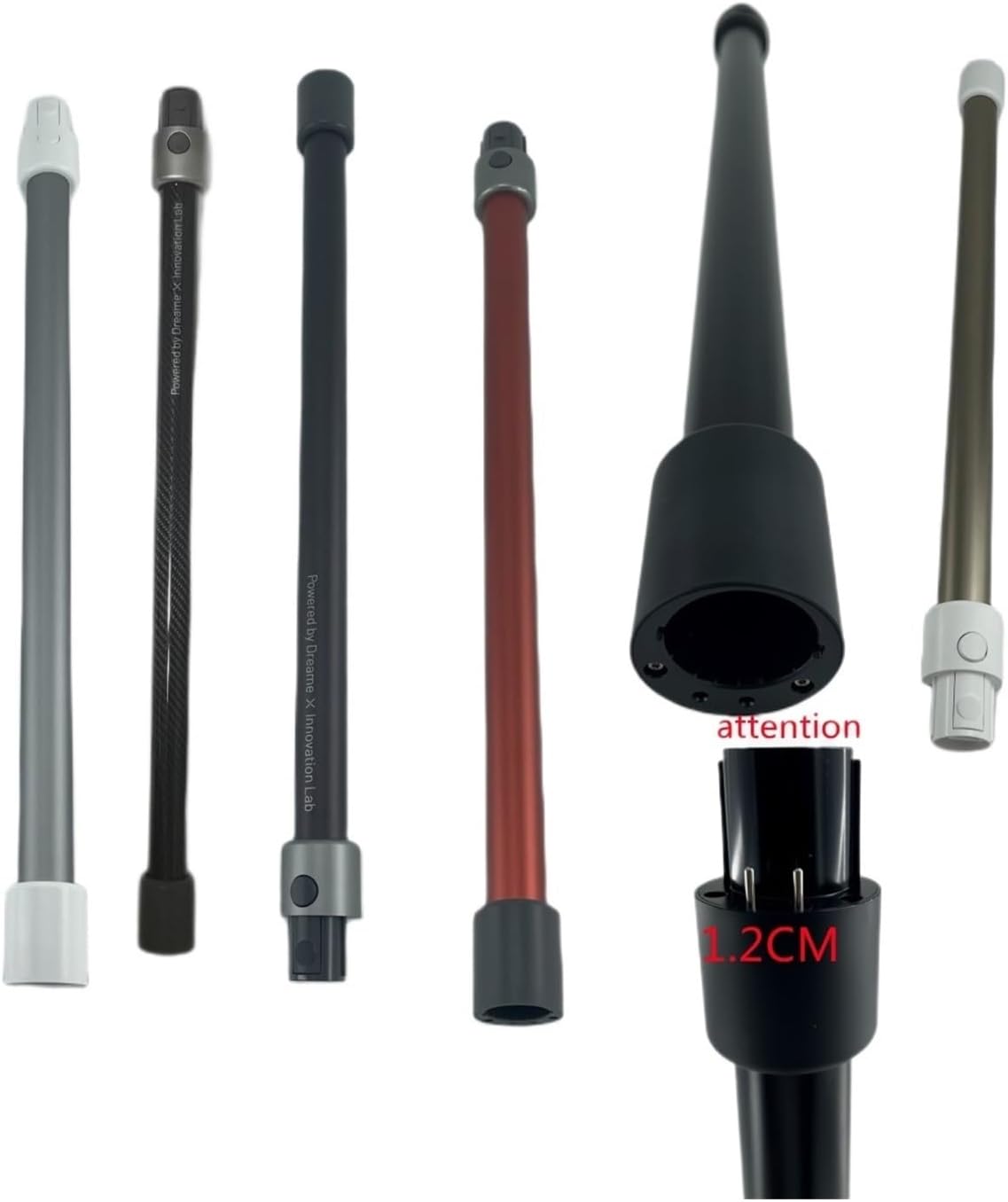 Compatible for Dreame Electric Extension Hose for V9 M12 XR V11 V11SE V12 PRO T10 T20 T30 R10 Vacuum Cleaner Accessories