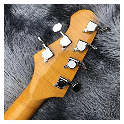 AMINIY Guitare électrique Touche en Bois de Rose de Rose en Bois Acoustique Costume de Cordes d’acier Jazz flambée de… - Les Beatles, Paul McCartney, John Lennon, RIngo Starr, George Harrison AMINIY Guitare électrique Touche en Bois de Rose de Rose en Bois Acoustique Costume de Cordes d'acier Jazz flambée de… – Image 8
