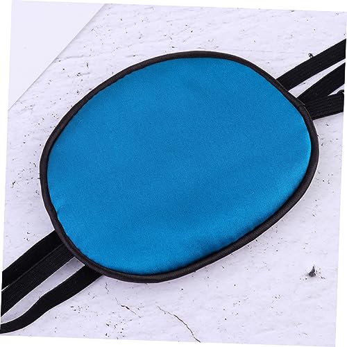 KALLORY 4 Pcs Tapa-olho Ajustável Tapa-olho De Seda Tapa-olhos De Estrabismo Tapa-olho Com Alça Tapa
