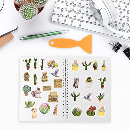 Álbum para coleccionar pegamentos, 2 unidades, formato A5, 64 páginas, encuadernación metálica espiral, diseño clásico miniatura 4