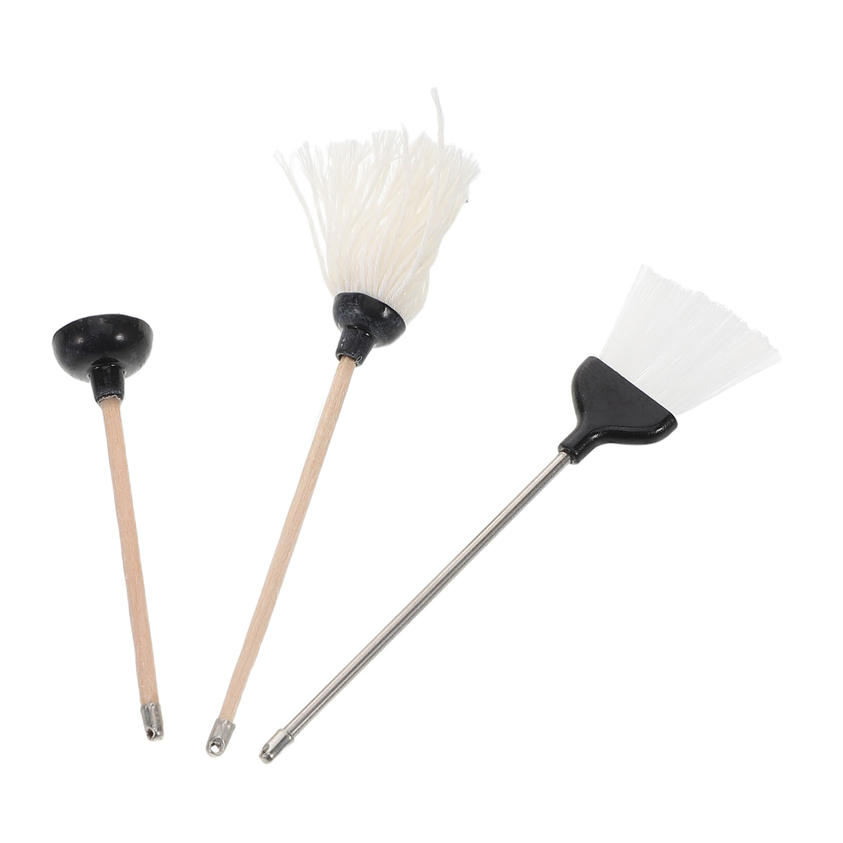 SUPVOX Miniature Dollhouse Cleaning Kit Mop Broom Plunger Realistic Miniature Cleaning Equipment for Boys and Girls