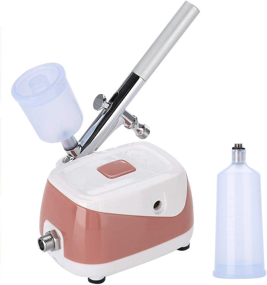 ANNWAH Upgrade 40CC Professional Oxygen Facial Machine, Nano Water Oxygen Spray Home SPA Facial Care For Deep Moisturizing Beauty Makeup Sprayer and Anti Wrinkle Rejuvenation (Rose Gold)
