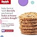 David's Cookies Preformed Frozen Cookie Dough – Oatmeal Raisin, Ready-to-Bake Cookies, 80 Count