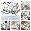 Buyyet Sharks Flannel Blanket for Boy Girl Shark Unique Gift Shark Room Decor Throw Blanket for Teen Kid for Couch Bed,Educational Blanket for Kid,Ocean Sharks Lover Gift Blanket 40''x 50''for Child #5