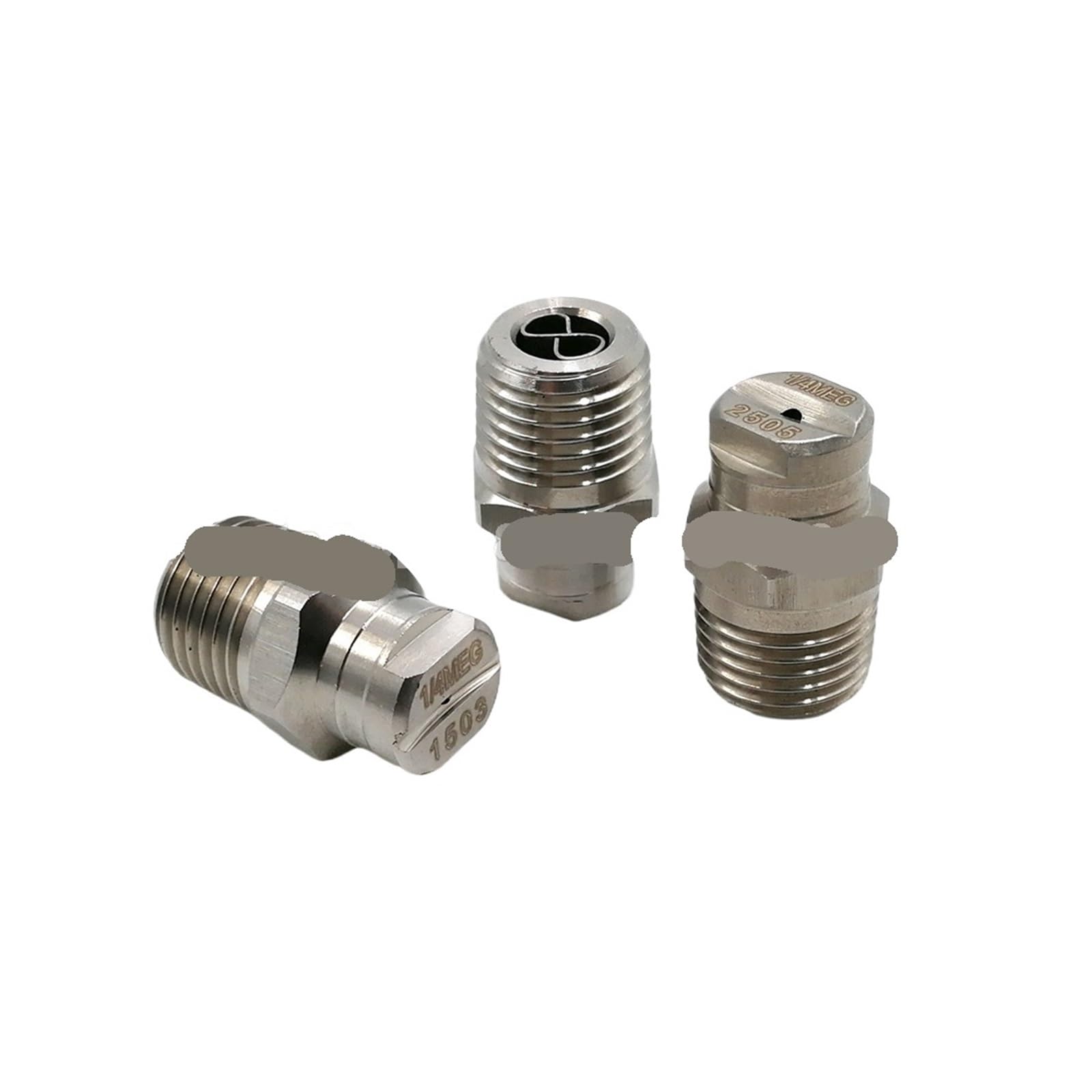 Flat Fan Spray Tip, 1/4In BSPT Stainless Steel 304 High Pressure Road(1 of 4 Meg 5003)