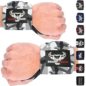 BEAST RAGE Handgelenk Bandagen Gym Wrist Wraps