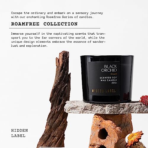 Hidden Label BLACK ORCHIDC Orchid Scented Candle thumb #4