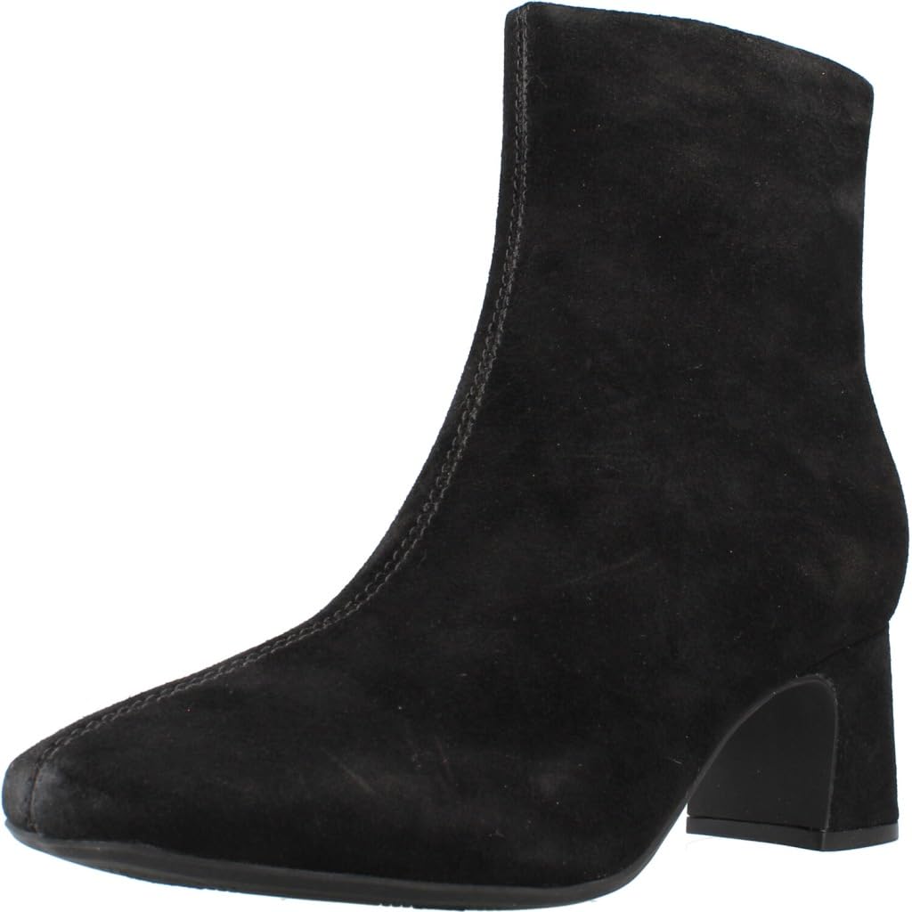 Clarks Fernie Zip Womens Black Sde, 5