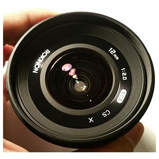 Rokinon 12mm f/2.0 Wide Angle Lens