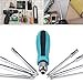 Price comparison product image HOHXEN Screwdriver Set, 9 in 1 Precision Screwdriver Bit, Magnetic Driver Set, Electronic Repair Tool Kits, Flexible Shaft for iPhone8, iphone8 Plus/PC/ PS4/ Tablet/Game Console/Electronic Devices