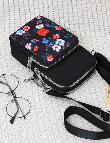 Image of Crossbody Mobile Sling Bag for Women |Stylish Phone Pouch with Detachable Strap & Adjustable Keychain|Mobile Purse|Versatile Mobile Pouch for Women