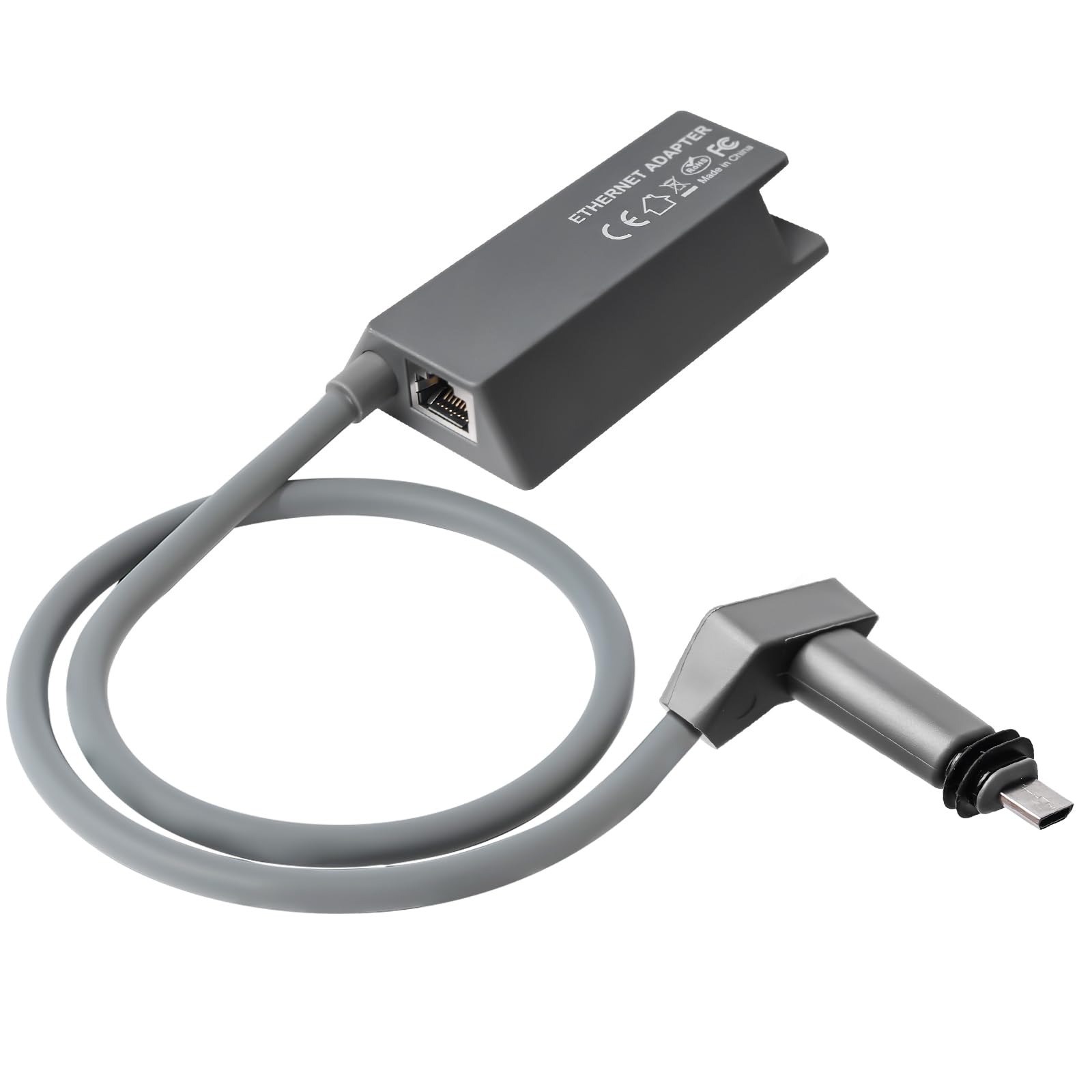 Starlink - Adattatore Ethernet V2 per ciotola rettangolare, Internet satellitare RJ45, adattatore Gigabit per Starlink Actated Gen 2, connessione di rete stabile
