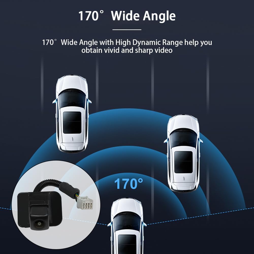 OE Backup Camera Replacement for Honda Accord 2014-2017, HD 1080P Parking Park Assist Camera, Replaces # 39530-T2A-A21 39530-T2A-A31 39530-T2A-U110-M2