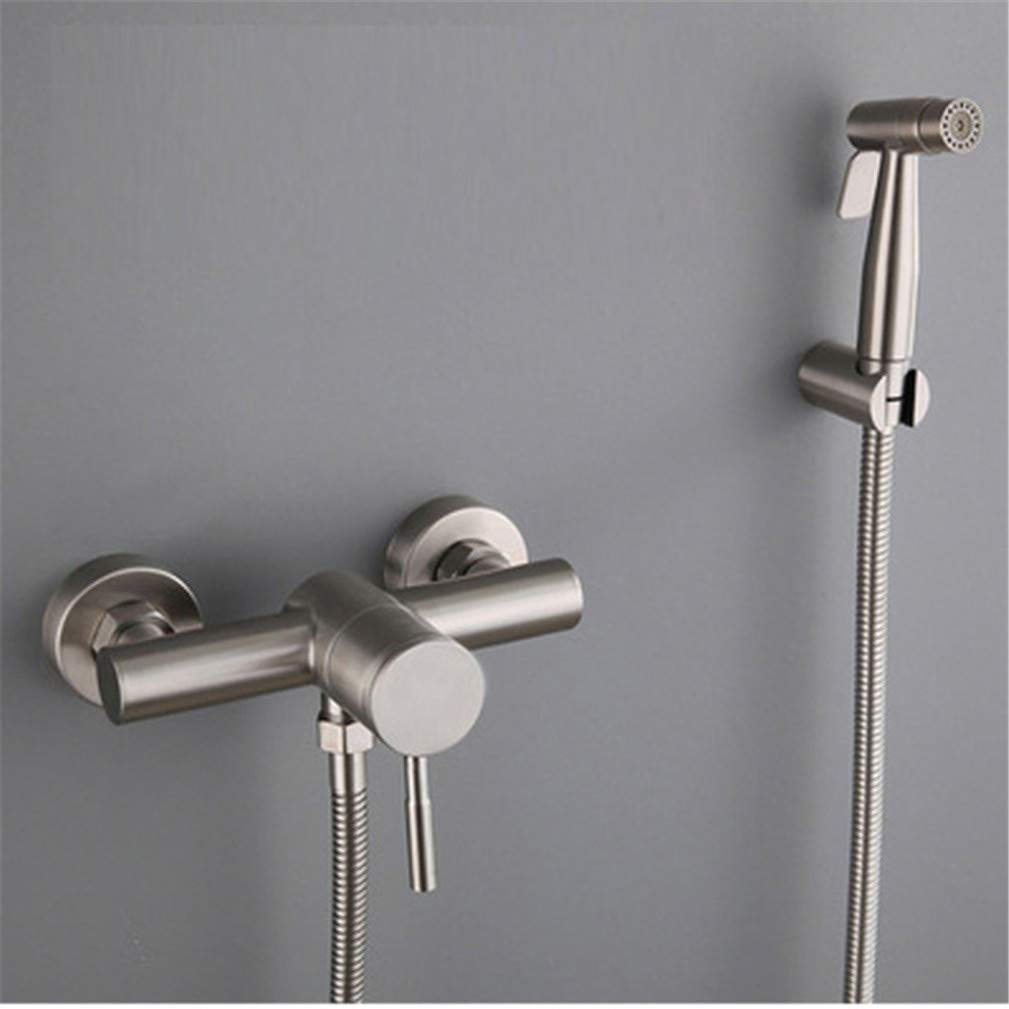 Musulmanes Ducha Bidé Caliente Y Baño Frío Máquina De Enjuague Pistola De Pulverización Limpiador Cuerpo Traje Cabeza Del Grifo Pequeña Ducha Limpieza Anal Culo Bidé Dusche Shattaf, C2