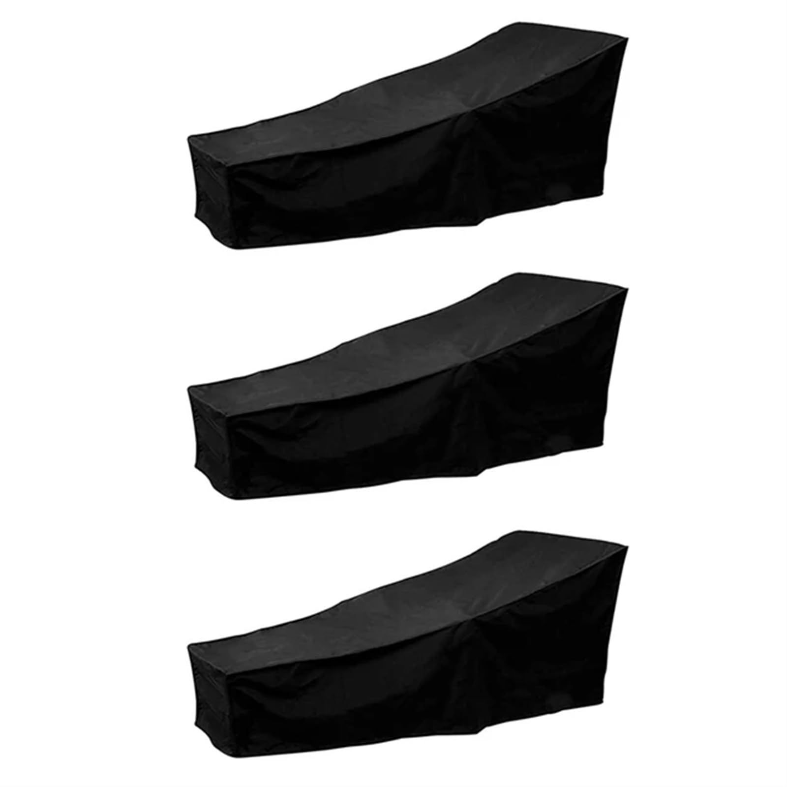 Gartenliege Schutzhülle 3er-Pack Schutzhüllen for Sonnenliegen im Freien, wasserdicht, for Gartenstühle aus Korbgeflecht, Sonnenliege-Abdeckung, Schutzschicht for Terrassenmöbel