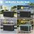 Decksplore 320 Gallon Outdoor Storage Box Resin Deck Box All Weather Waterproof Large Lockable Storage Container Deck Box for Patio Furniture, Garden Tools, Lockable, Black
