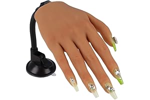 Practice Hand for Acrylic Nails Realistic