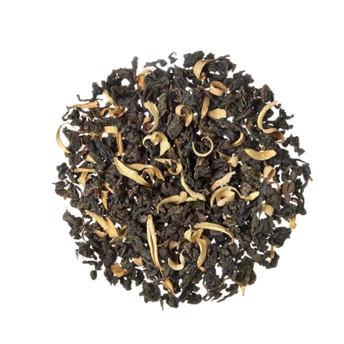 TEA SHOP - Té Oolong (azul) Azahar Oolong 100g - 50 Tazas - Formato a Granel - En Hojas - Digestivo y Detox