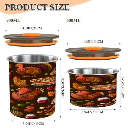 Envase hermético de acero inoxidable STAYTOP 17oz miniatura 2