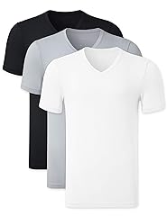 V Neck:white/Black/Grey