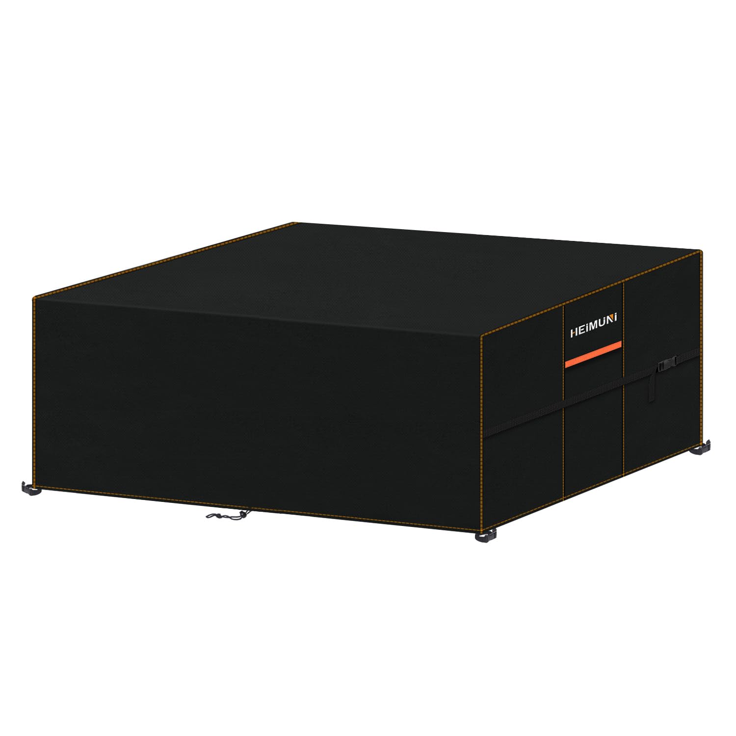 HEIMUNI Abdeckhaube Gartenmöbel 220x120x74cm Wasserdicht Loungesofa Abdeckung Gartenlounge Abdeckung Abdeckplane Gartenmöbel Abdeckplane Gartentisch Schutzhülle für Loungemöbel Sitzgruppe