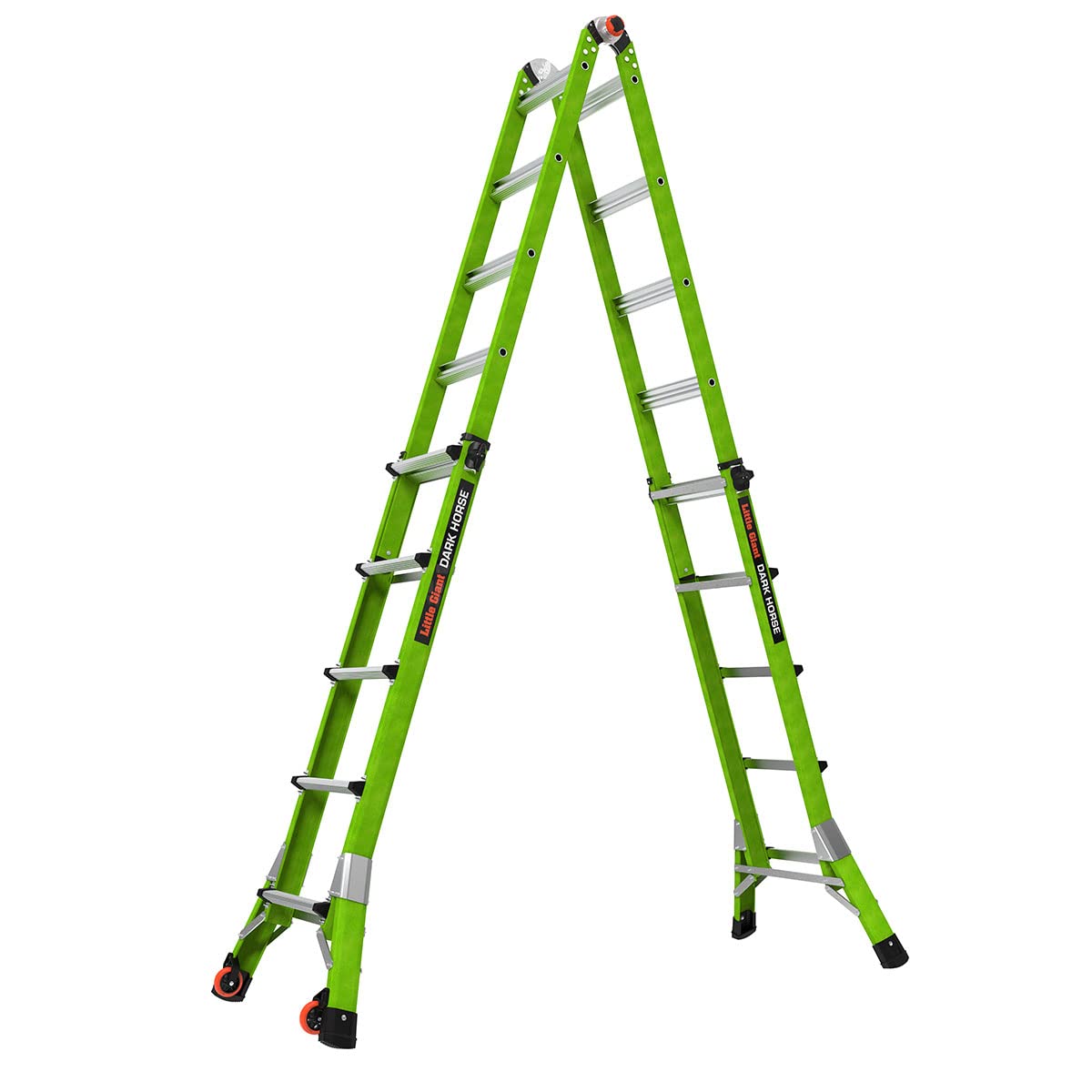Little Giant Ladder Systems Dark Horse 2.0, M22, 6,7 m, drabina wielopozycyjna, włókno szklane, typ 1A, waga 136 kg, (16122-001)