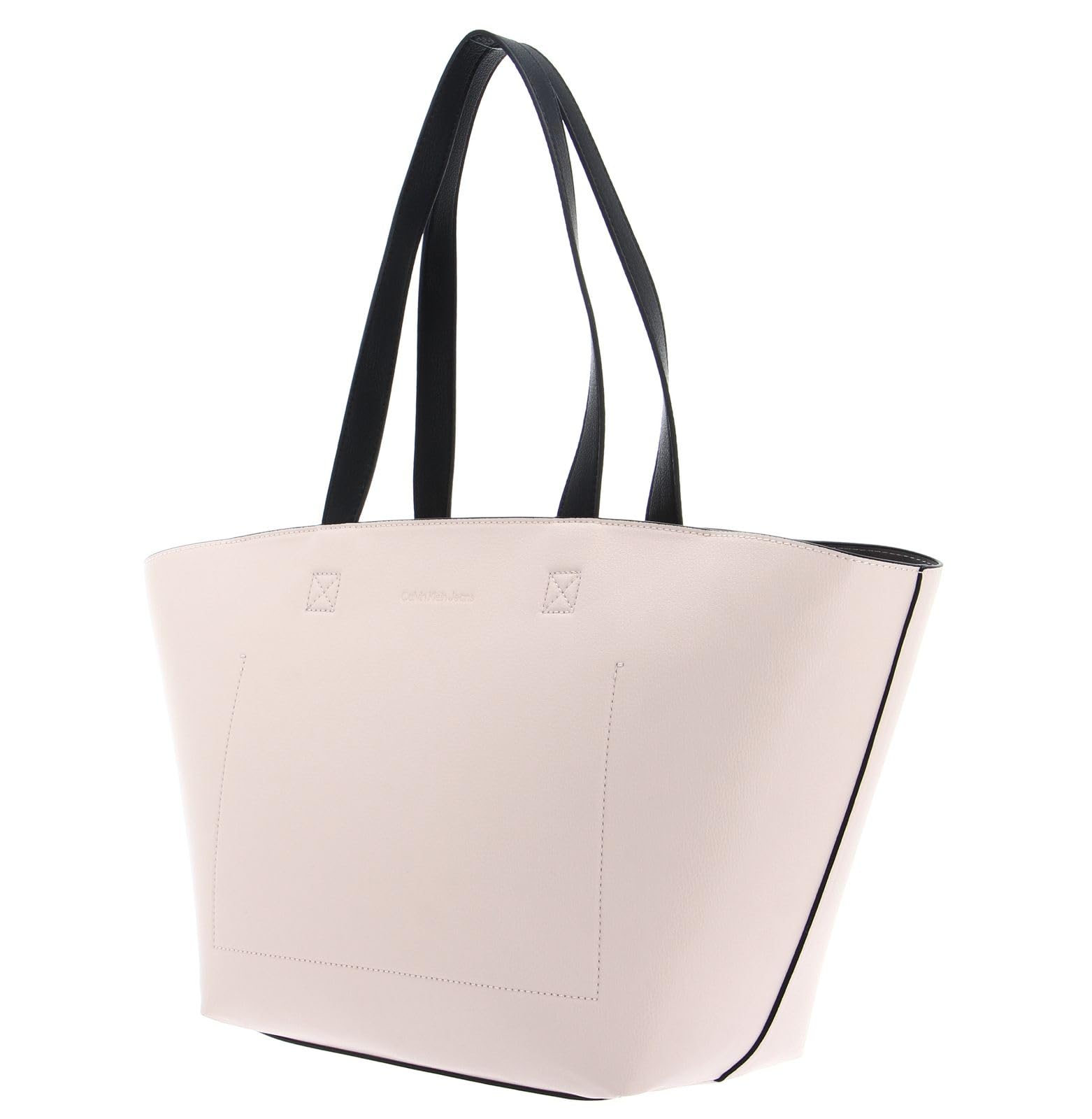 Calvin Klein bolso shopper bolso de hombro CKJ Minimal Monogram Shopper28 Ballet beige