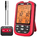 TempPro TempSpike 2000FT Wireless Meat Thermometer Digital with 2 Ultra-Thin Meat Probe, Grill Thermometer Wireless for Smoker, BBQ, Grill, Turkey Kitchent Gift for Dad Husband (Previously ThermoPro)