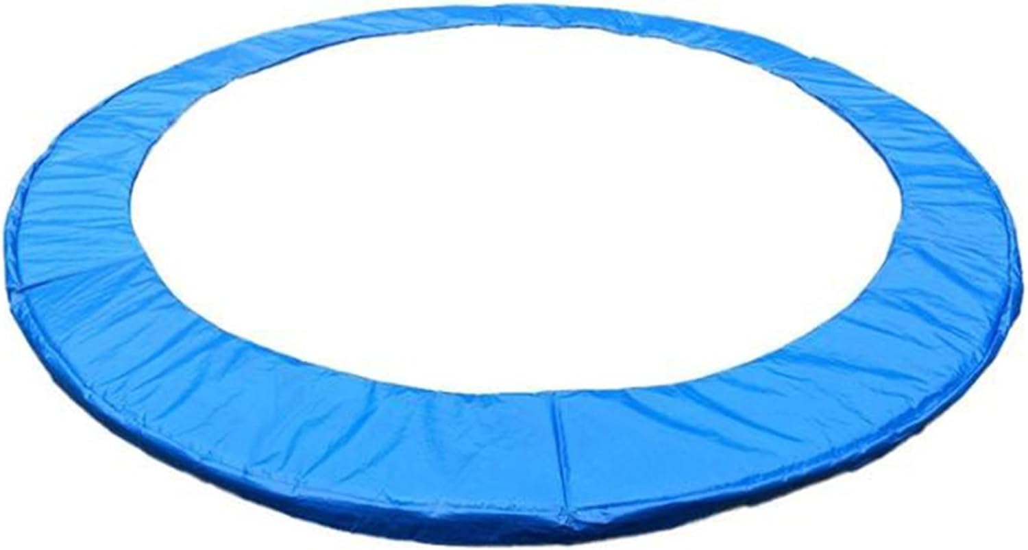 12FT/14FT/15FT Trampoline Pad Replacement Upgraded Trampoline Spring Cover, Thickened EPE Foam Tear-Resistant Waterproof Trampoline Safety Pad, Tear-Resistant Protection(Blue,14ft)