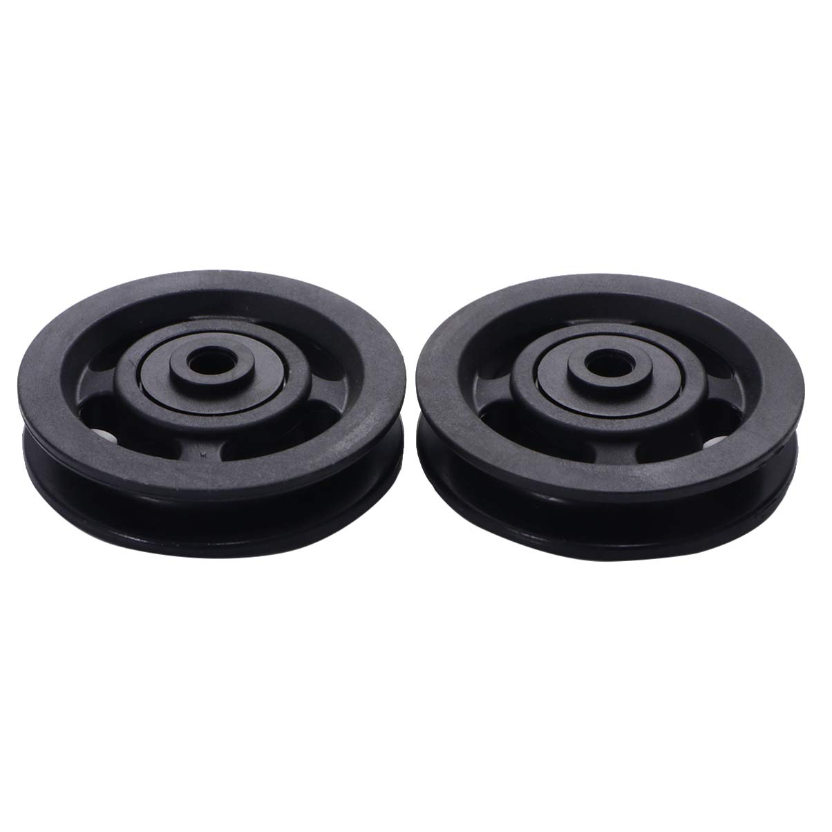 BESPORTBLE 5pcs Gym Pully Wheel Pulley Wheel Wearproof Pulley Fitness Equipment Part Gym Accessories Replacement Parts