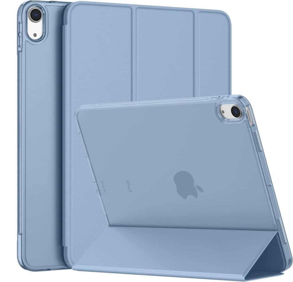 UnDePlus iPad Pro 10.5 ile uyumlu Kılıf PU Deri Smart Standlı Case A1701 A1709 A1852 Karpuz Kırmızısı