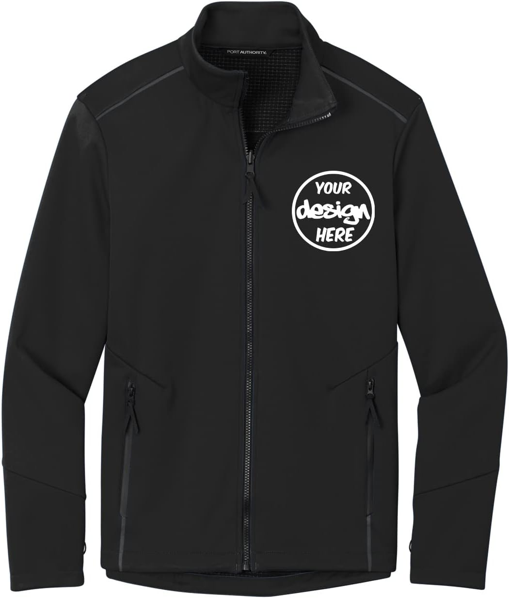 INK STITCH Men J921 Custom Embroidery Personalized Collective Add Your Logo Tech Soft Shell Jackets