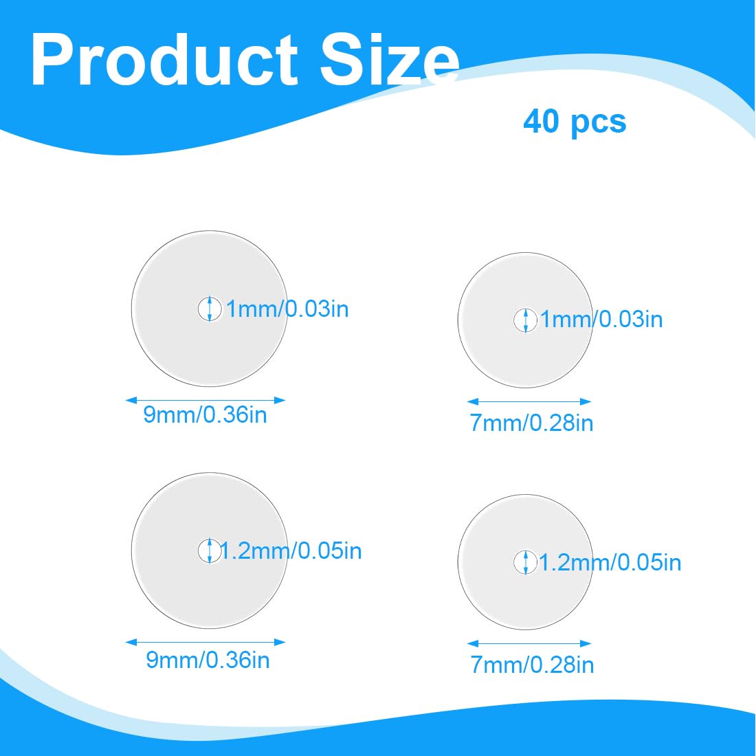 Dischi In Silicone Per Piercing - 100 Pezzi Trasparenti Da 3 Mm - Anticrocciolo Per Orecchini E Piercing Ombelico - Ipoallergenici E Curativi