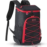 Sougayilang Insulated Cooler Backpack 30 Cans Large Capacity Backpack Cooler Lightweight Leakproof...