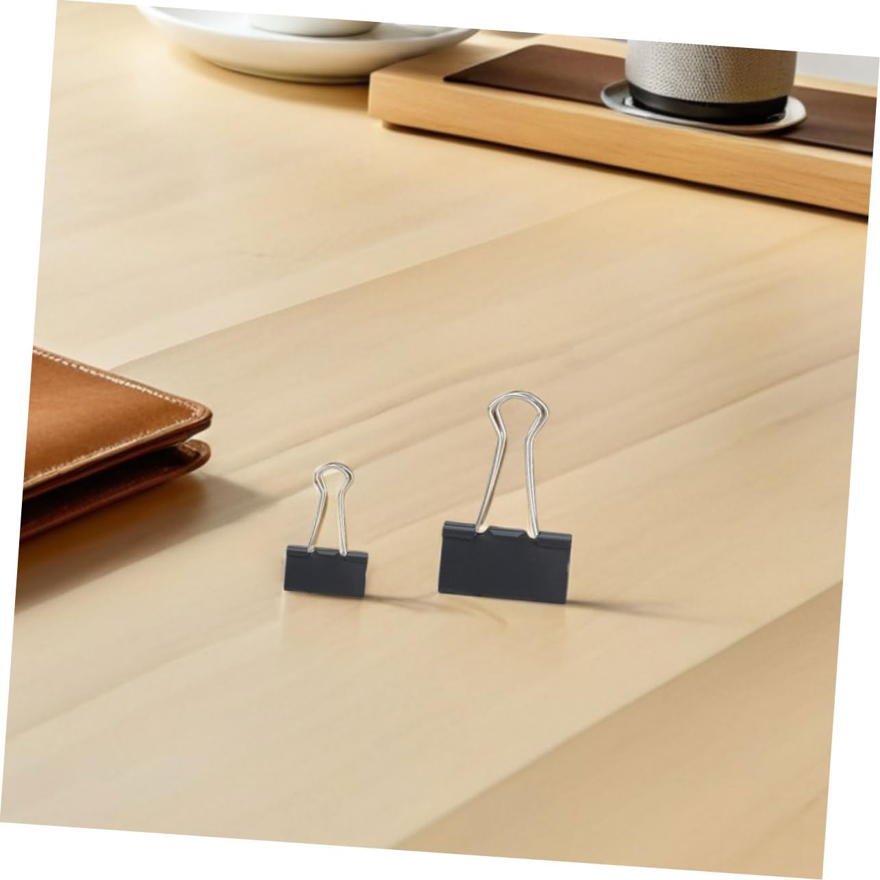 Tofficu 120 Fermagli Per Raccoglitori: Fermagli Per Ufficio E Casa - Presa Forte Per Documenti Spessi - Eleganti Fermagli Per Carta Con Finitura in Metallo Per Uso Professionale