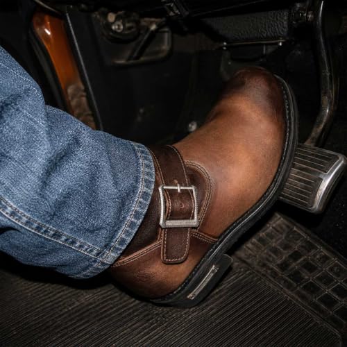 Image of Milwaukee Leather Men's Classic Leather Engineer Motorcycle Biker Boots | Premium Material, Round Toe, Rider Ready, Durable Everyday Wear
