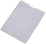 Strapazierfähige Netzfolien für Ausweis-, Kredit- oder Visitenkarten wahlweise mit 10 oder 20 Fächern (Modell 4/10 gr. Fächer Oben)