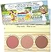 theBalm Girls' Getaway Trio - Highlighting Powder Cheek Palette, Face Sculpting Kit, Fade Resistant Blushes/Bronzers, Balm (Springs, Beach and Desert), 0.116 ounce each