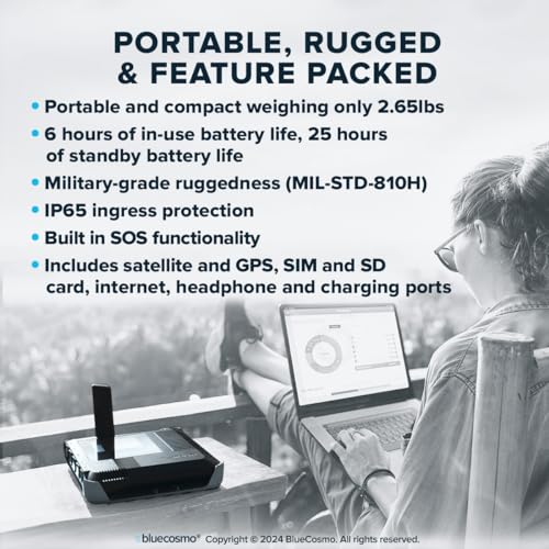 Bluecosmo Iridium Go! Exec Portable Satellite Calling Device Portable Wifi Calling Device Satellite Based Wifi Access Point For Voice thumb #2