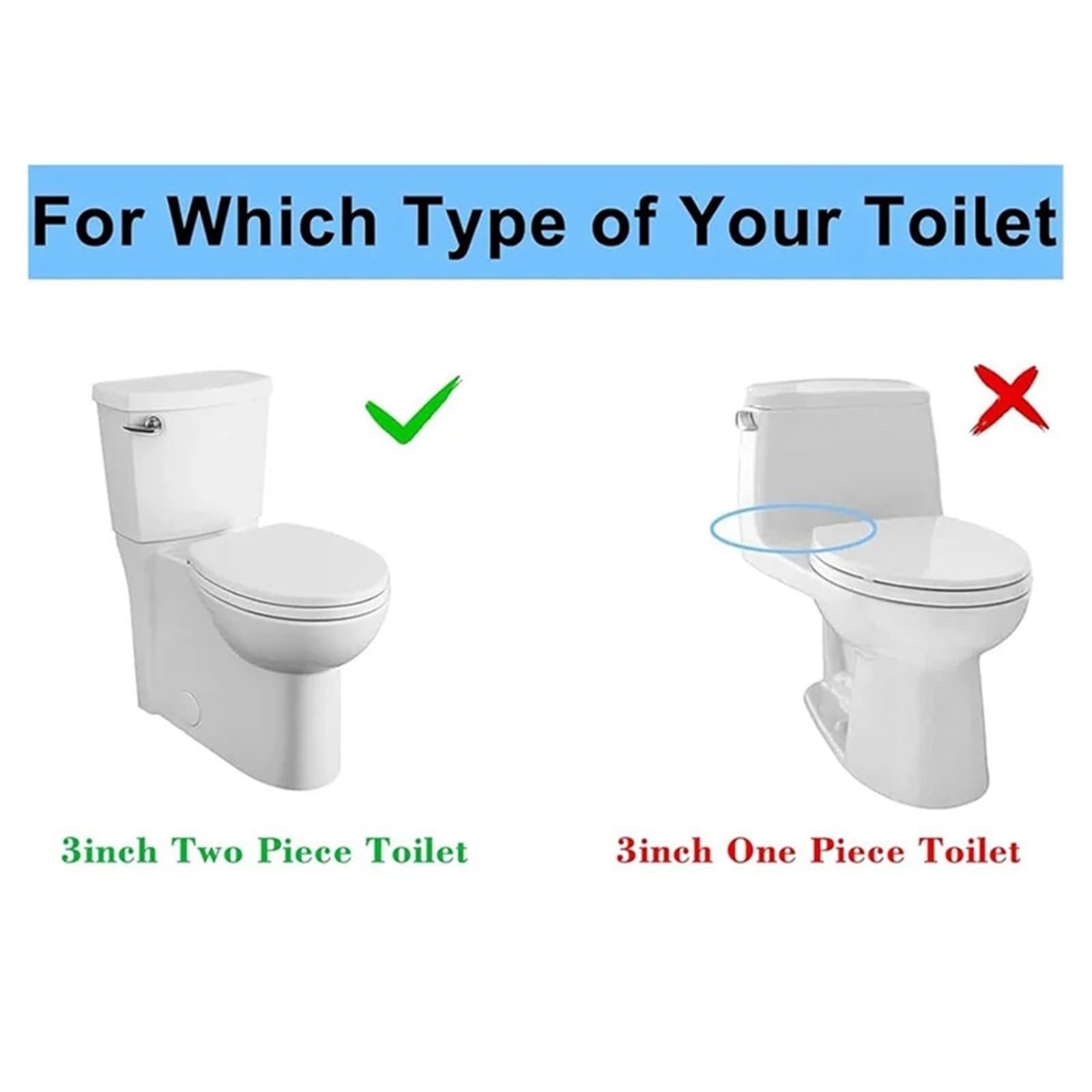 Spülkasten Ersatzteile Zweiteiliges WC-Spülventil-Set | Kompatibel mit Ersatzteilen