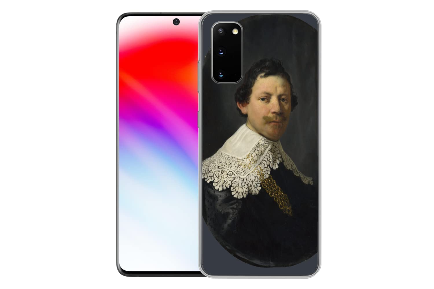 Funda para Samsung Galaxy S20 - Retrato de Philips Lucasz - Rembrandt Van Rijn - Funda de Silicona/Funda Blanda para teléfono móvil