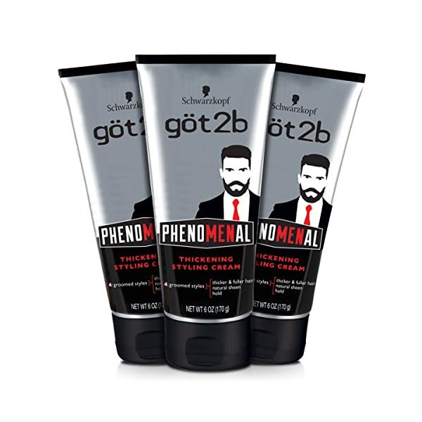 Got2b-Phenomenal-Thickening-Hair-Styling-Cream-6-Ounce-3-Count Got2b Phenomenal Thickening Hair Styling Cream, 6 Ounce, 3 Count