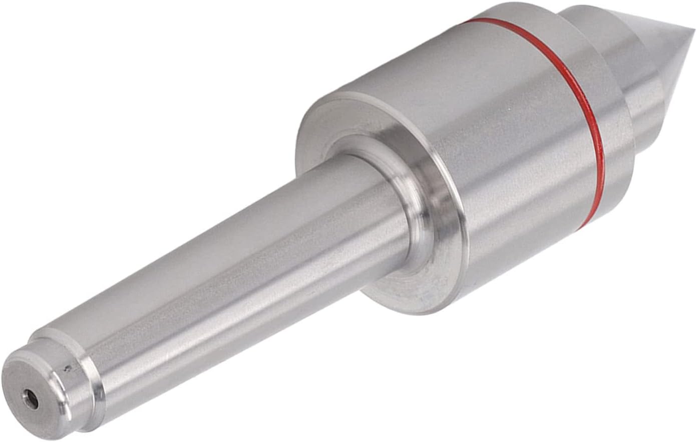 Live Revolving Lathe Tailstock Center MT3 60 Degree Angle Extended Spindle Stable for CNC 0.0002in / 0.005mm