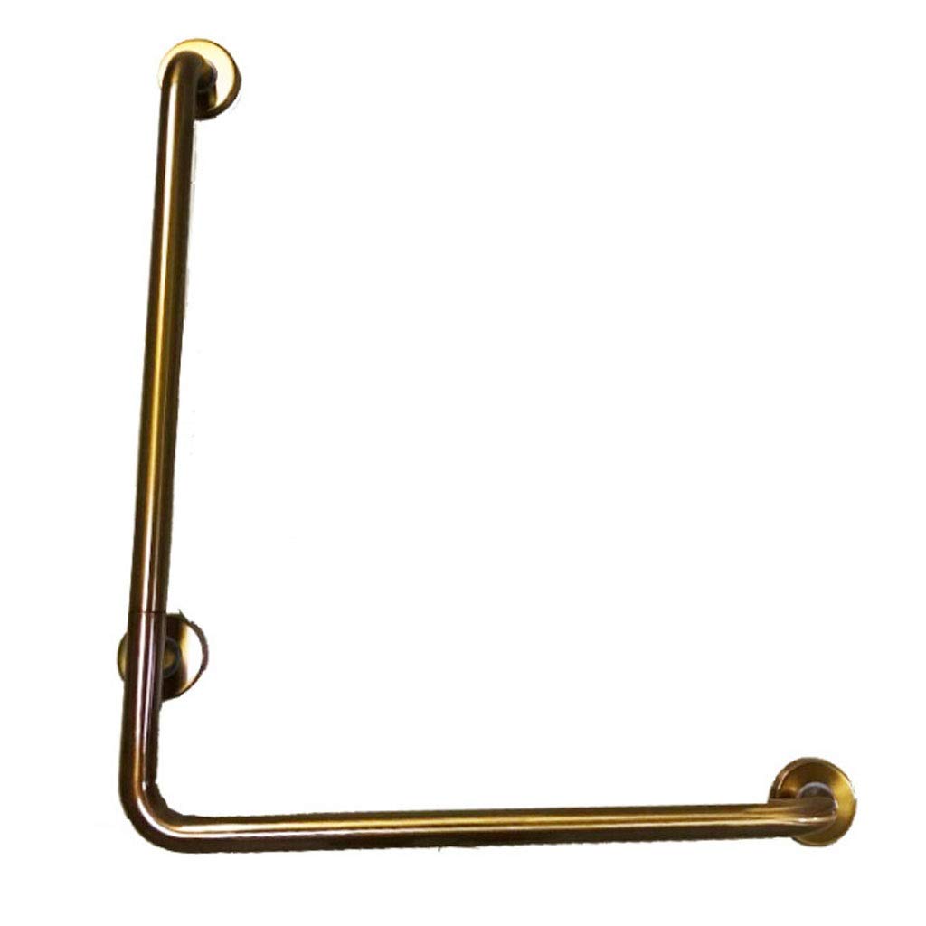 Fkxsxaz Bathroom Grab Bars Support Handle,Stainless Steel Plating L Type Hotel Toilet Elderly Injury Pregnant Woman Accessibility Safety Handle