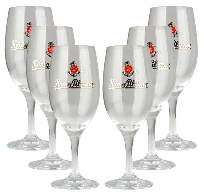 König Pilsener 6x Glas 0,3L